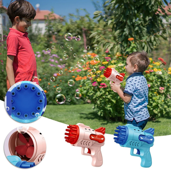 Bubble Gun LED Light Blower