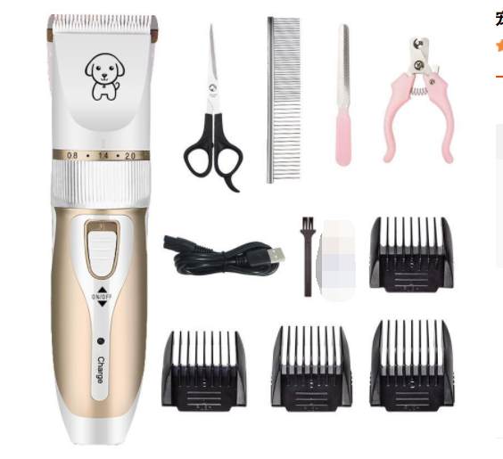 Rechargeable Professional Hair Clipper (Pet/Cat/Dog/Rabbit)