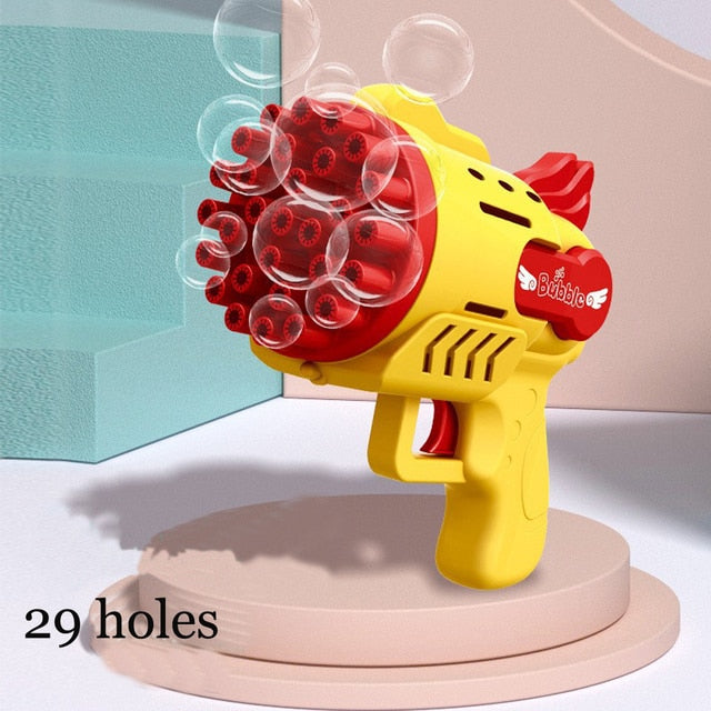 Bubble Gun LED Light Blower